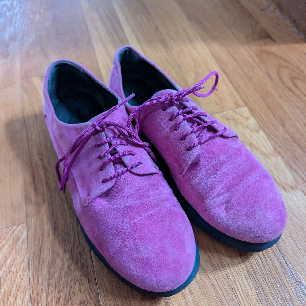 Camper Pink Suede Shoes 39